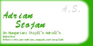 adrian stojan business card